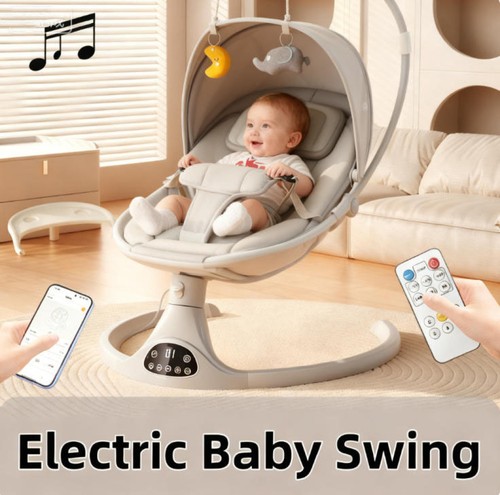 New electric baby swing - electric, 5
