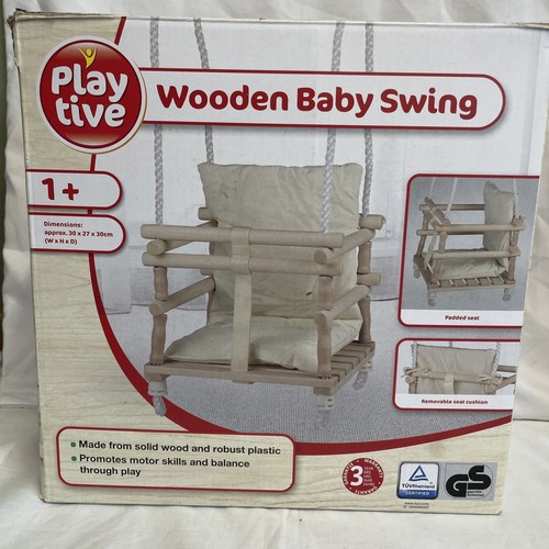 Playtive wooden baby swing - baby,